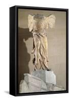 The Victory of Samothrace (Parian Marble)-null-Framed Stretched Canvas