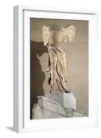 The Victory of Samothrace (Parian Marble)-null-Framed Giclee Print