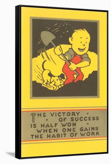 The Victory of Success, Work-null-Framed Stretched Canvas