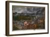 The Victory of the Venetians over the Turk in the Dardanelles-Pietro Liberi-Framed Giclee Print