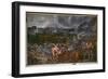 The Victory of the Venetians over the Turk in the Dardanelles-Pietro Liberi-Framed Giclee Print