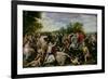 The Victory of Tullus Hostilius Over the Forces of Veii and Fidenae-Guiseppe Cesari-Framed Giclee Print