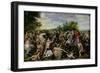 The Victory of Tullus Hostilius Over the Forces of Veii and Fidenae-Guiseppe Cesari-Framed Premium Giclee Print