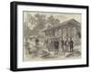 The Vienna Exhibition, Royal Party at the British Commissioners' House-null-Framed Giclee Print