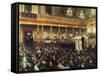 The Vienna Opera-Auguste Mandlick-Framed Stretched Canvas