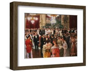 The Viennese Ball-Wilhelm Gause-Framed Premium Giclee Print