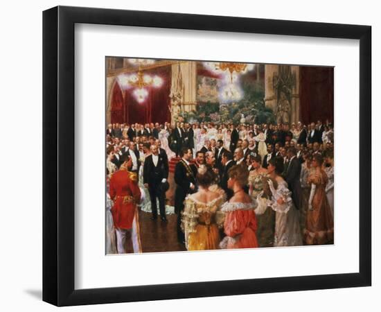 The Viennese Ball-Wilhelm Gause-Framed Premium Giclee Print