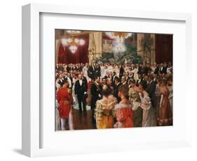 The Viennese Ball-Wilhelm Gause-Framed Premium Giclee Print