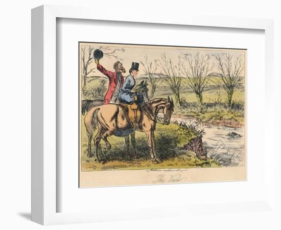 The View, 1865-John Leech-Framed Giclee Print