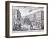 The View and Humours of Billingsgate, London, 1736-Arnold Vanhaecken-Framed Giclee Print