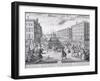 The View and Humours of Billingsgate, London, 1736-Arnold Vanhaecken-Framed Giclee Print