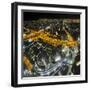 The View At Night From 'At The Top'-Nick Garbutt-Framed Photographic Print