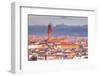 The View from Piazzale Michelangelo over to the Historic City of Florence-Julian-Framed Photographic Print