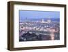 The View from Piazzale Michelangelo to the City of Florence with the Dome of Basilica (Duomo)-Julian-Framed Photographic Print