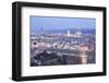 The View from Piazzale Michelangelo to the City of Florence with the Dome of Basilica (Duomo)-Julian-Framed Photographic Print