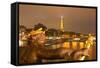 The View from Pont Alexandre Iii Along the River Seine, Paris, France, Europe-Julian Elliott-Framed Stretched Canvas