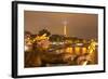 The View from Pont Alexandre Iii Along the River Seine, Paris, France, Europe-Julian Elliott-Framed Photographic Print