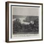 The View from Richmond Hill, Glover's Island, Now Threatened with Disfigurement-null-Framed Giclee Print