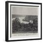 The View from Richmond Hill, Glover's Island, Now Threatened with Disfigurement-null-Framed Giclee Print