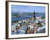 The View from St Peters Spire, Riga, Latvia-Peter Thompson-Framed Photographic Print