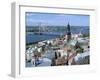 The View from St Peters Spire, Riga, Latvia-Peter Thompson-Framed Photographic Print