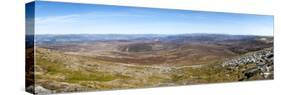 The View from the Top of Glen Tromie in the Cairngorms National Park, Scotland, United Kingdom-Alex Treadway-Stretched Canvas