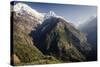 The View from Upper-Chomrong, around 2210M-Andrew Taylor-Stretched Canvas