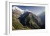 The View from Upper-Chomrong, around 2210M-Andrew Taylor-Framed Photographic Print