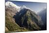 The View from Upper-Chomrong, around 2210M-Andrew Taylor-Mounted Photographic Print