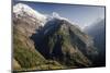 The View from Upper-Chomrong, around 2210M-Andrew Taylor-Mounted Premium Photographic Print