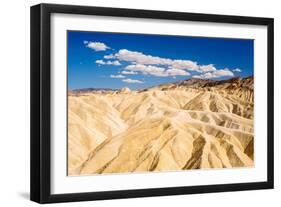 The View from Zabriskie Point in Death Valley National Park, California-Jordana Meilleur-Framed Photographic Print