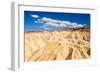 The View from Zabriskie Point in Death Valley National Park, California-Jordana Meilleur-Framed Photographic Print