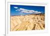 The View from Zabriskie Point in Death Valley National Park, California-Jordana Meilleur-Framed Photographic Print