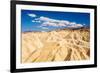 The View from Zabriskie Point in Death Valley National Park, California-Jordana Meilleur-Framed Photographic Print