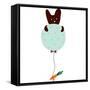 The View of Animal on the Balloon-eastnine-Framed Stretched Canvas