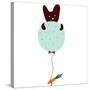 The View of Animal on the Balloon-eastnine-Stretched Canvas