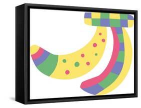 The View of Banana-eastnine-Framed Stretched Canvas