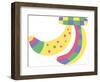 The View of Banana-eastnine-Framed Art Print