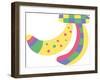 The View of Banana-eastnine-Framed Art Print