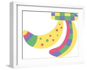 The View of Banana-eastnine-Framed Art Print