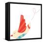 The View of Bird-eastnine-Framed Stretched Canvas