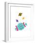 The View of Candy-eastnine-Framed Art Print