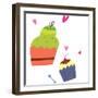 The View of Cup Cake-eastnine-Framed Art Print