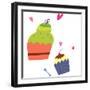 The View of Cup Cake-eastnine-Framed Art Print