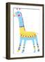 The View of Giraffe-eastnine-Framed Art Print