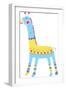 The View of Giraffe-eastnine-Framed Art Print