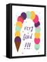 The View of Ice Cream-eastnine-Framed Stretched Canvas