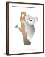 The View of Koala-eastnine-Framed Art Print