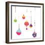 The View of Ornament-eastnine-Framed Art Print