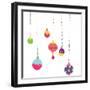 The View of Ornament-eastnine-Framed Art Print